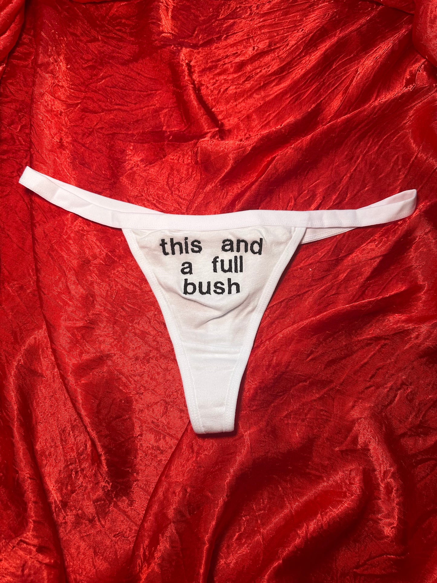Full Bush Thong