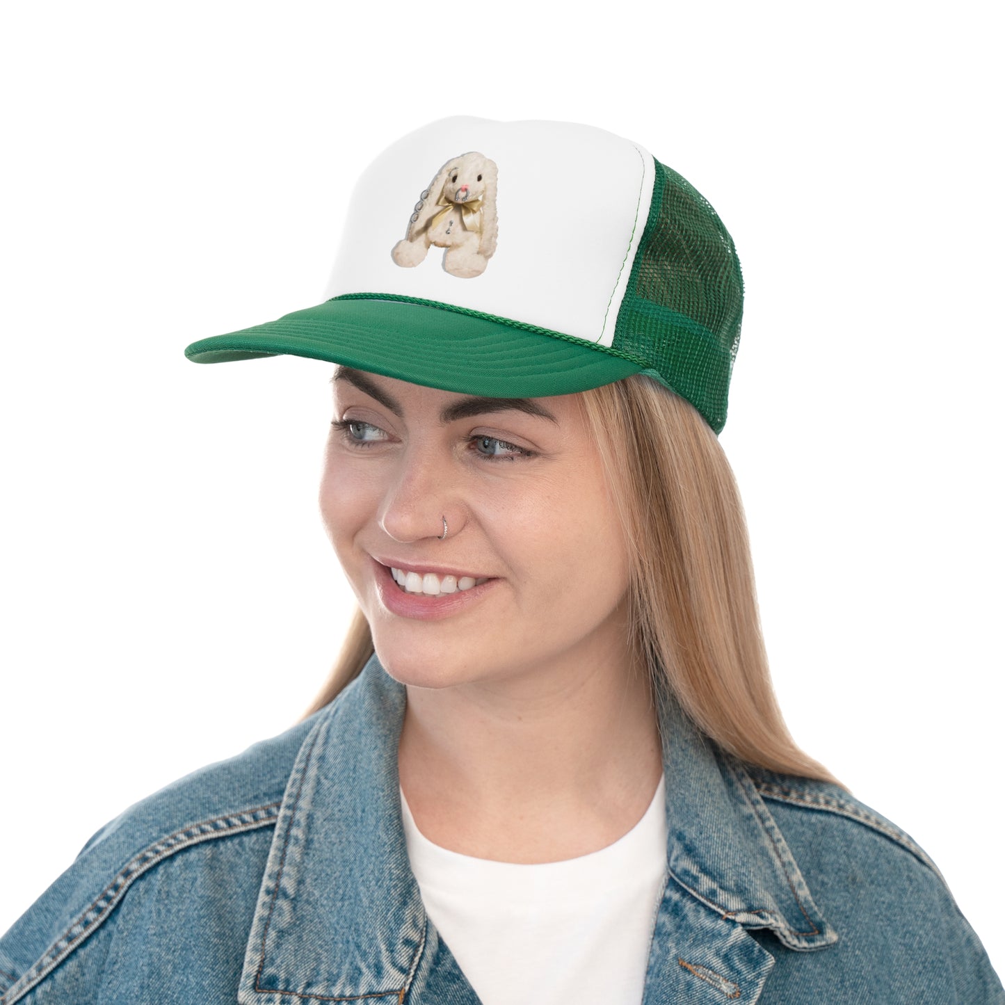 Pierced Bunny Trucker Hat