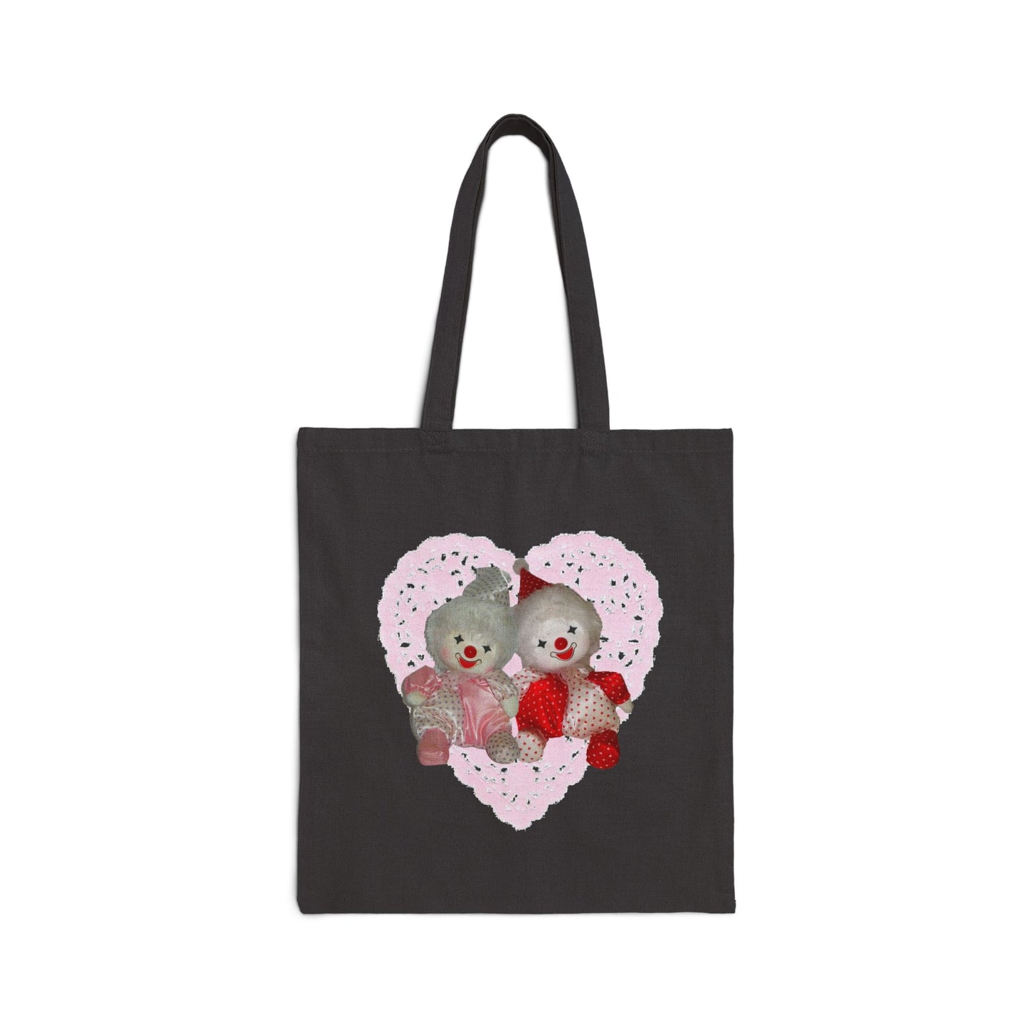 Clown Heart Tote Bag