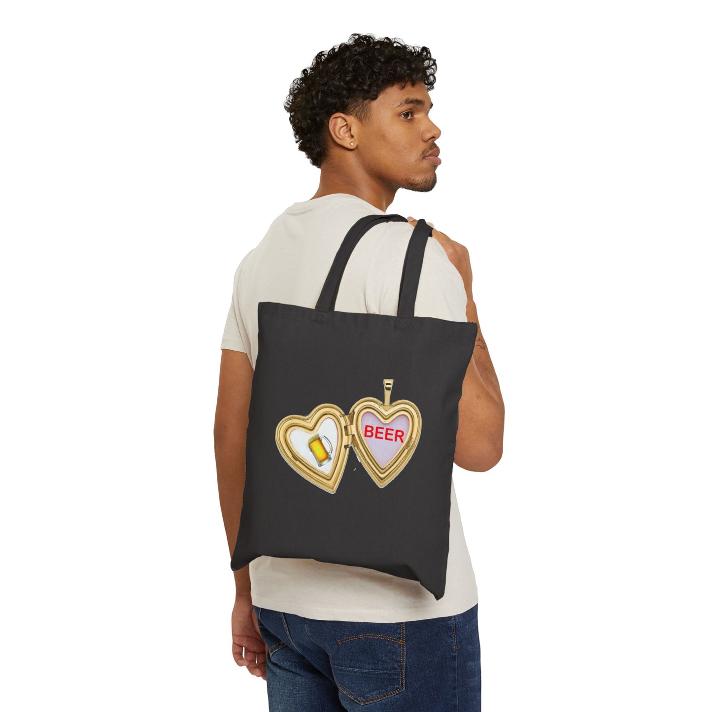 Beer Locket Tote Bag