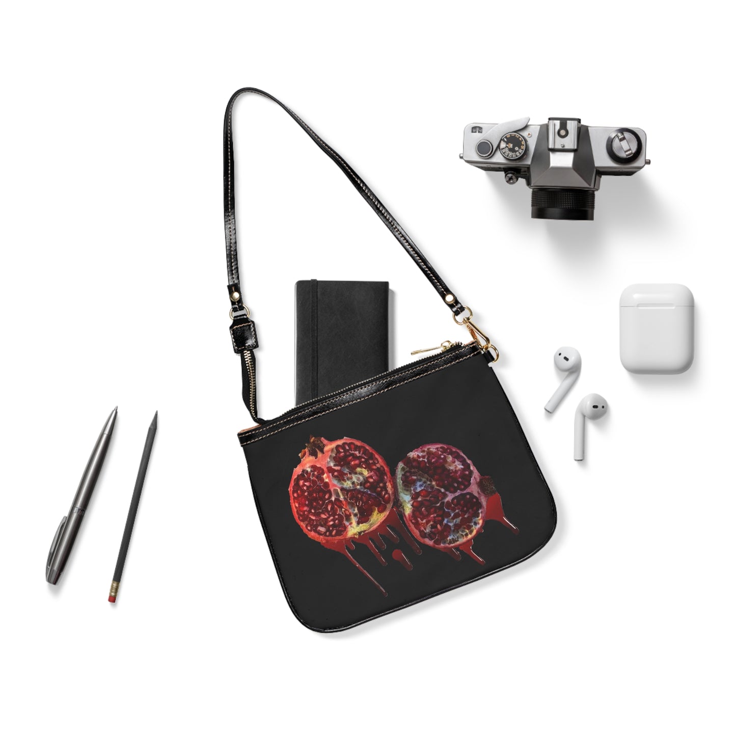 Blood Pomegranate Shoulder Bag