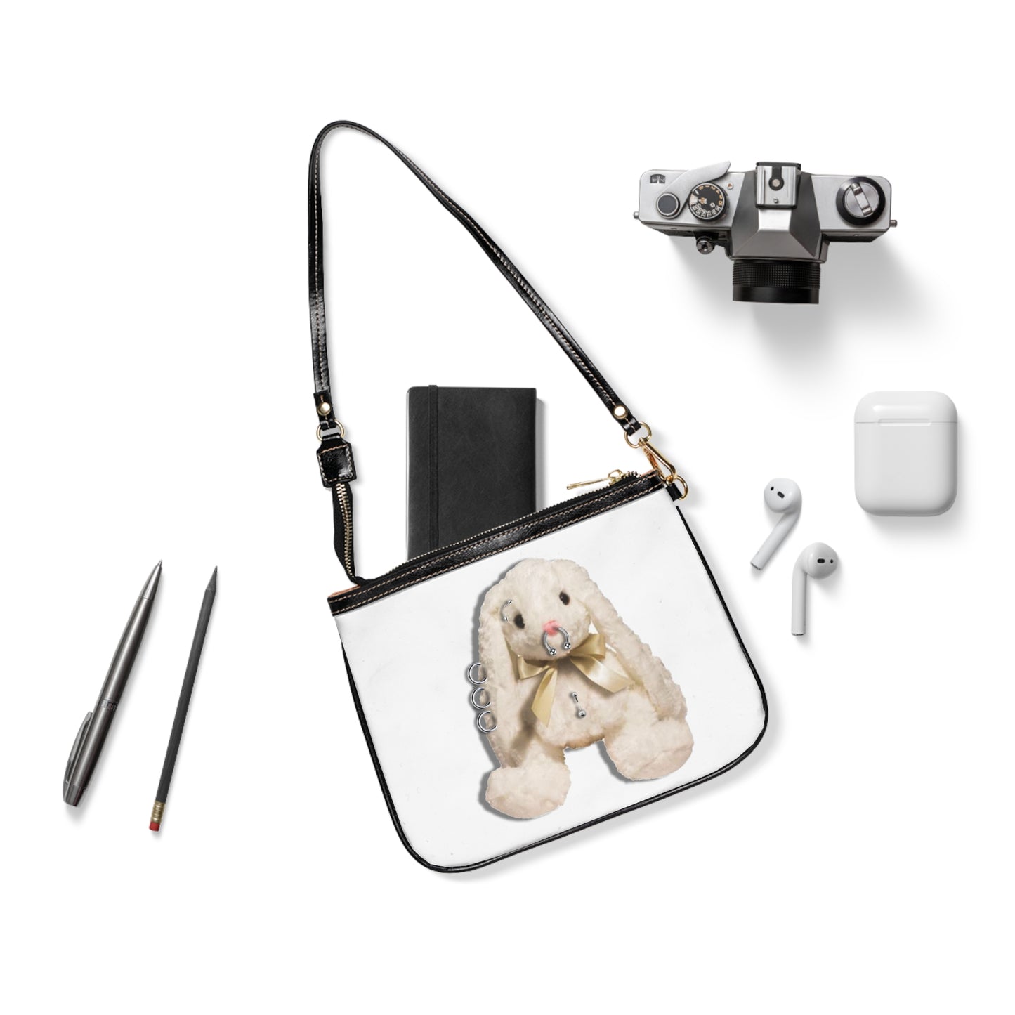 Pierced Bunny Shoulder Bag