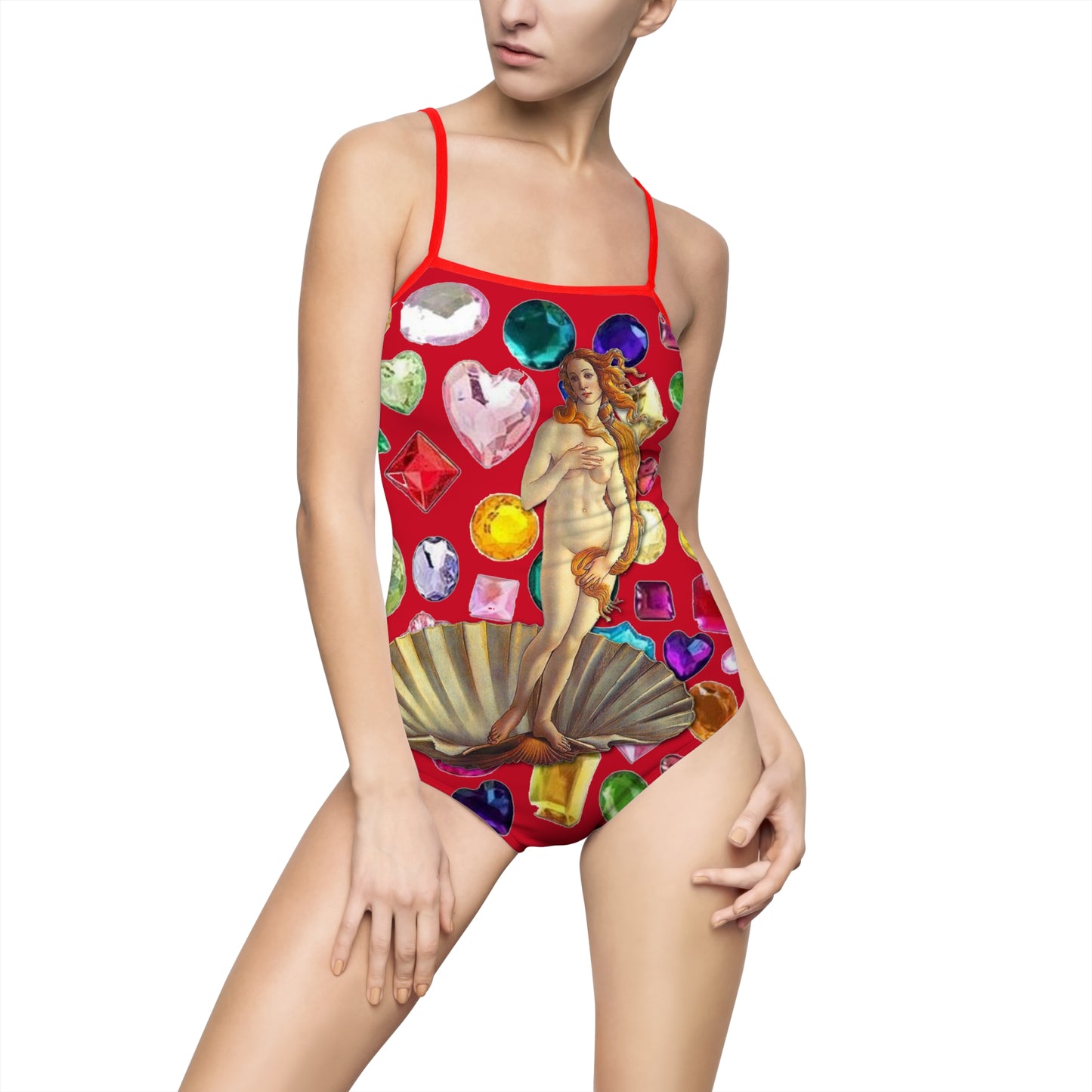 Rhinestone Venus Swimsuit
