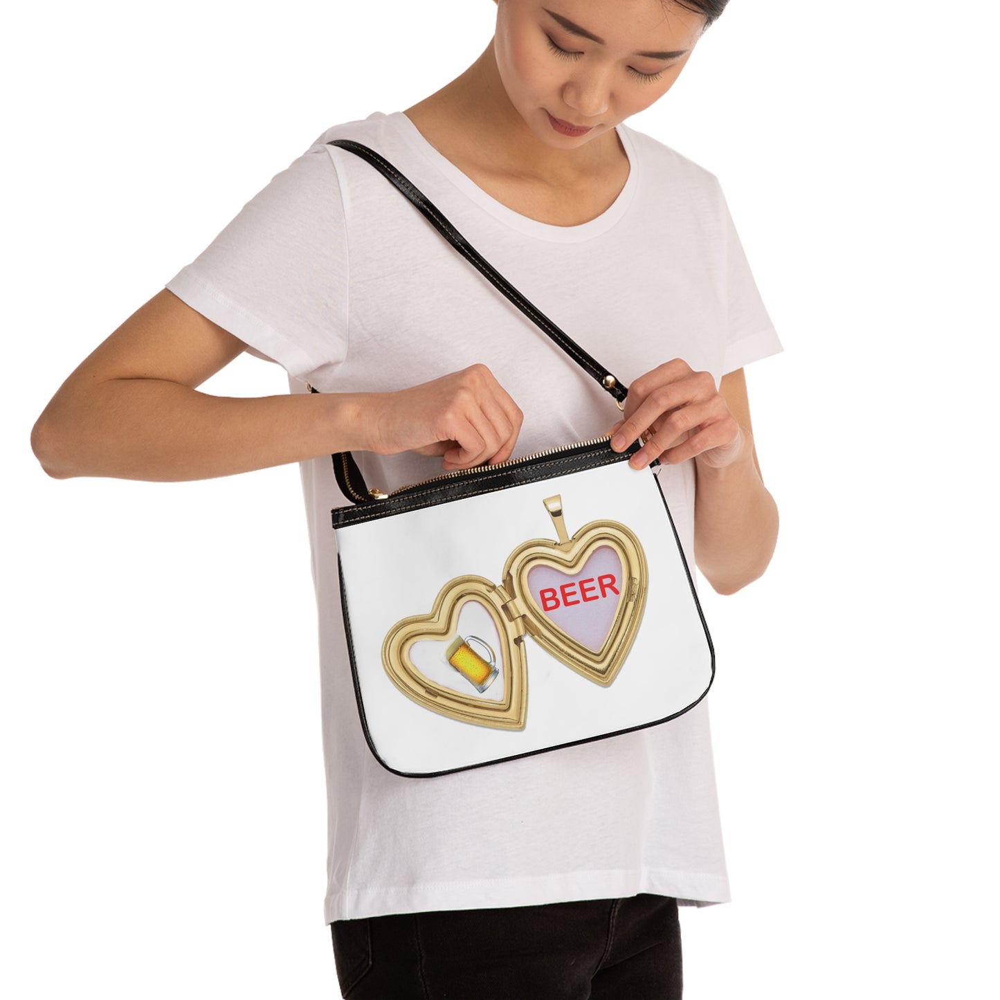 Beer Locket Shoulder Bag