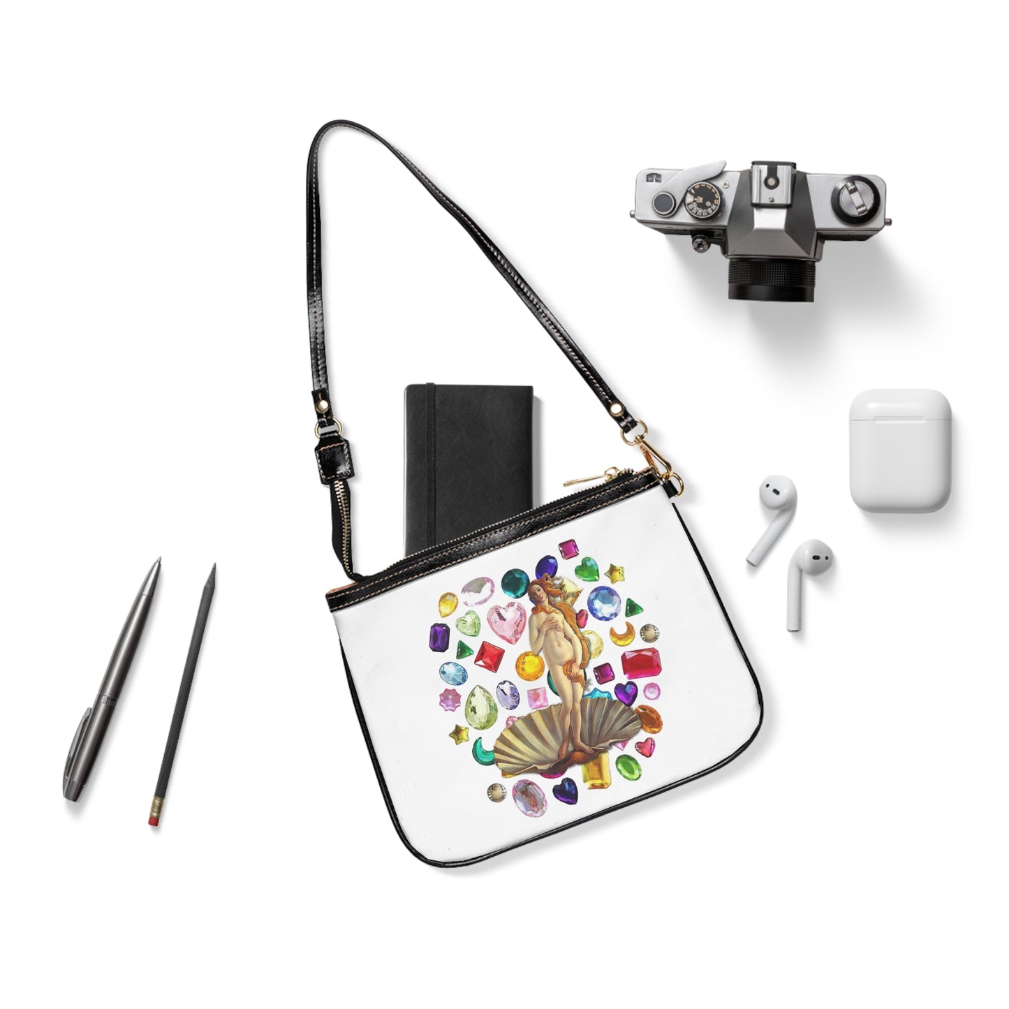 Rhinestone Venus Shoulder Bag