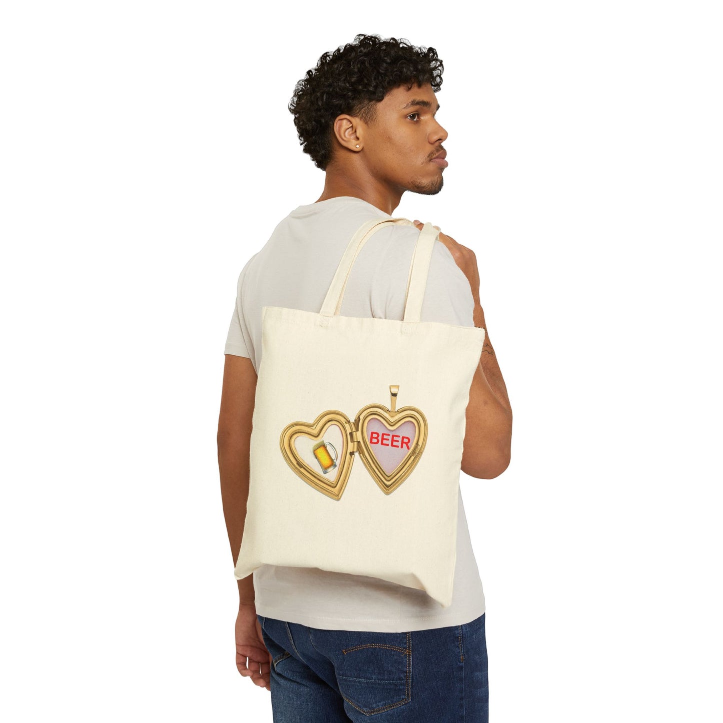 Beer Locket Tote Bag