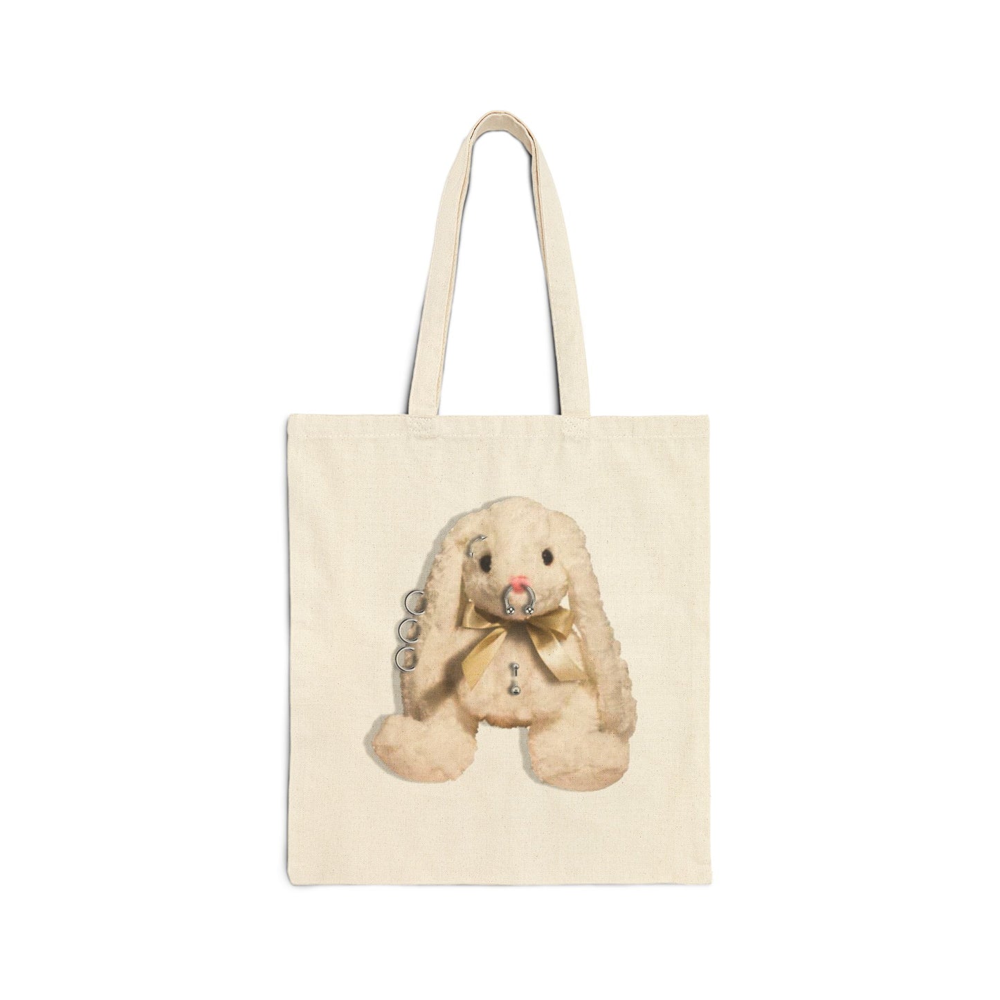 Pierced Bunny Tote Bag
