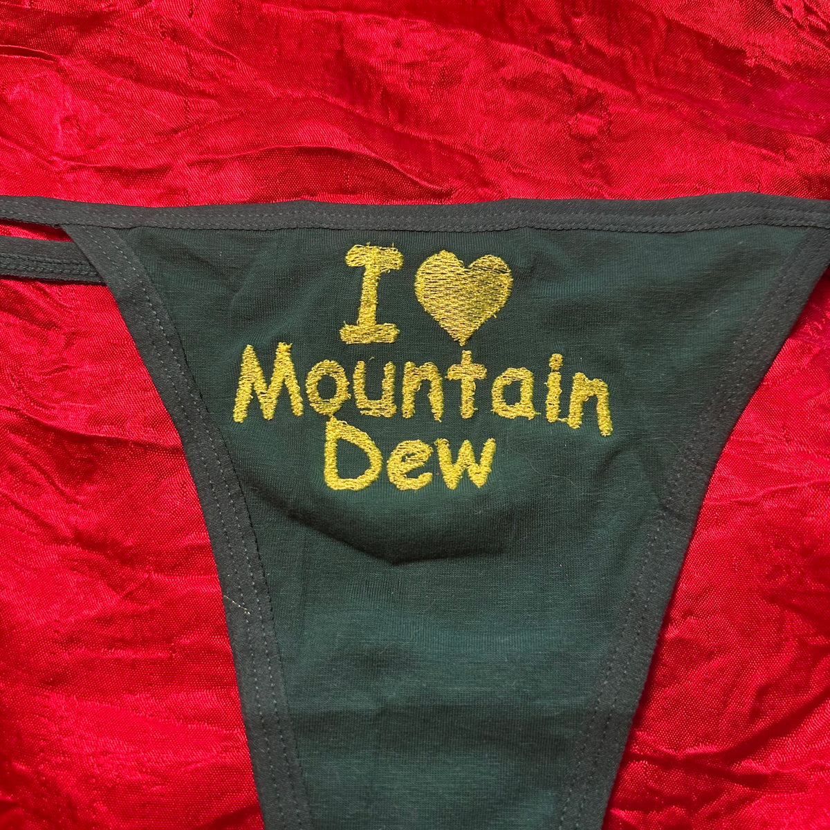 Mountain Dew Thong (S) green/green