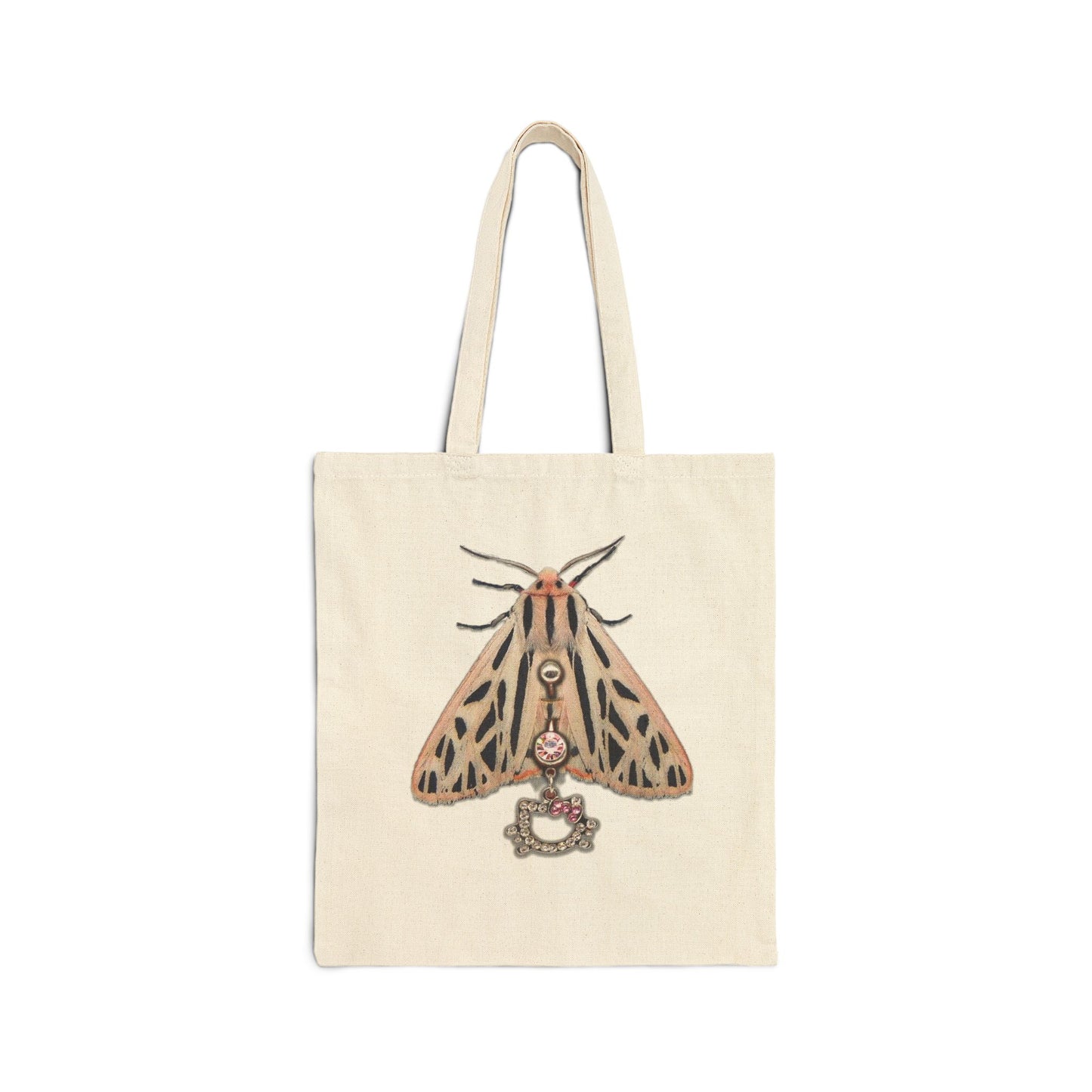 Pierced Moth Tote Bag