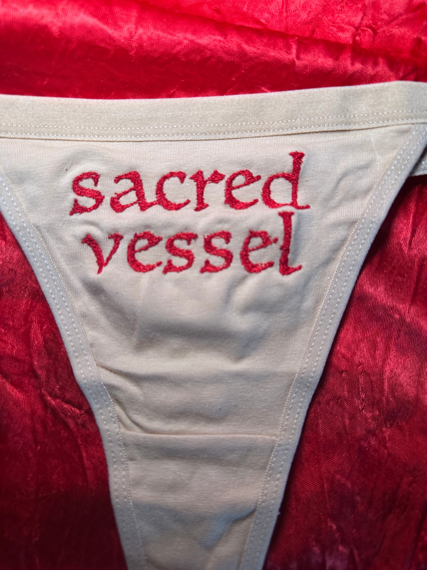 Sacred Vessel Thong