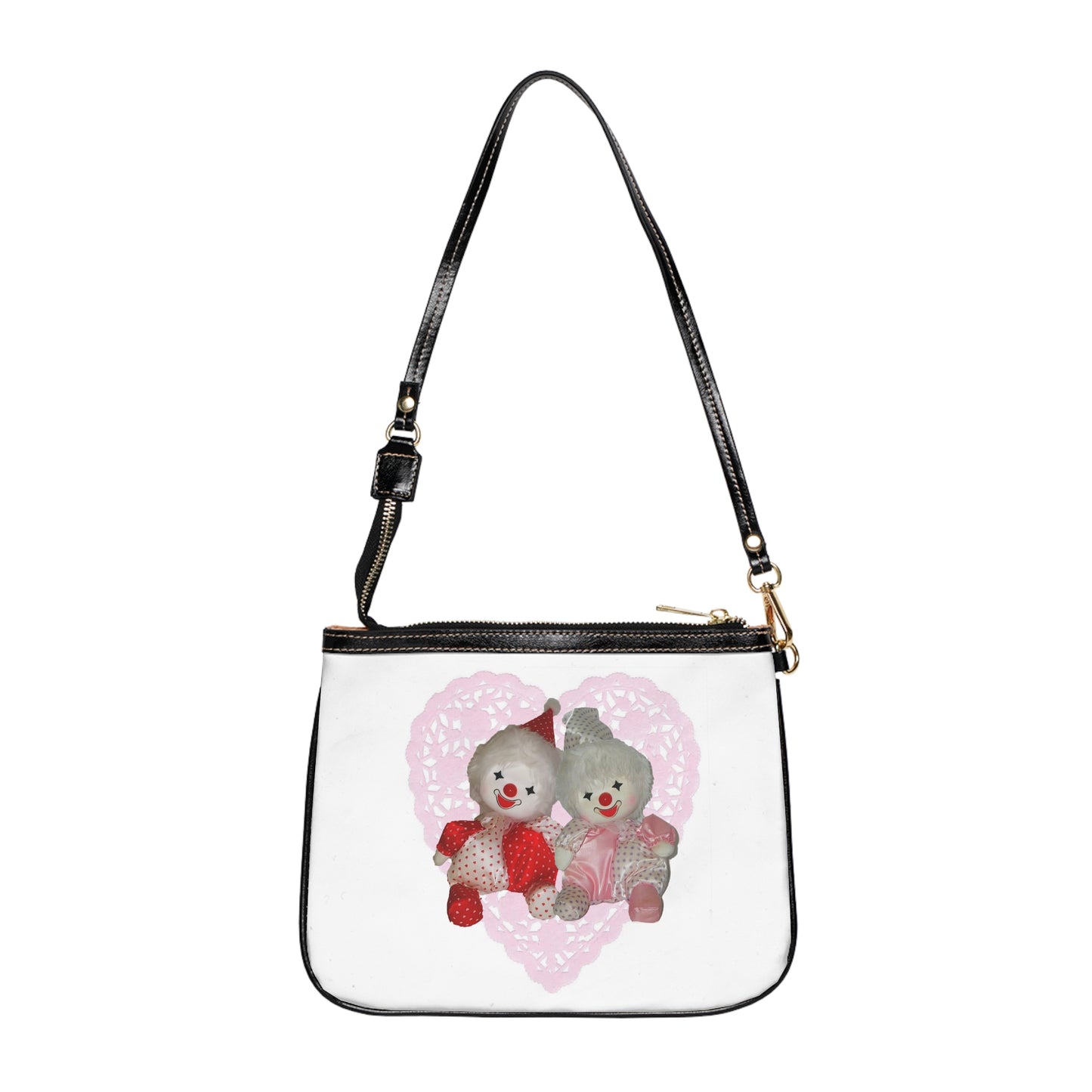 Clown Heart Shoulder Bag