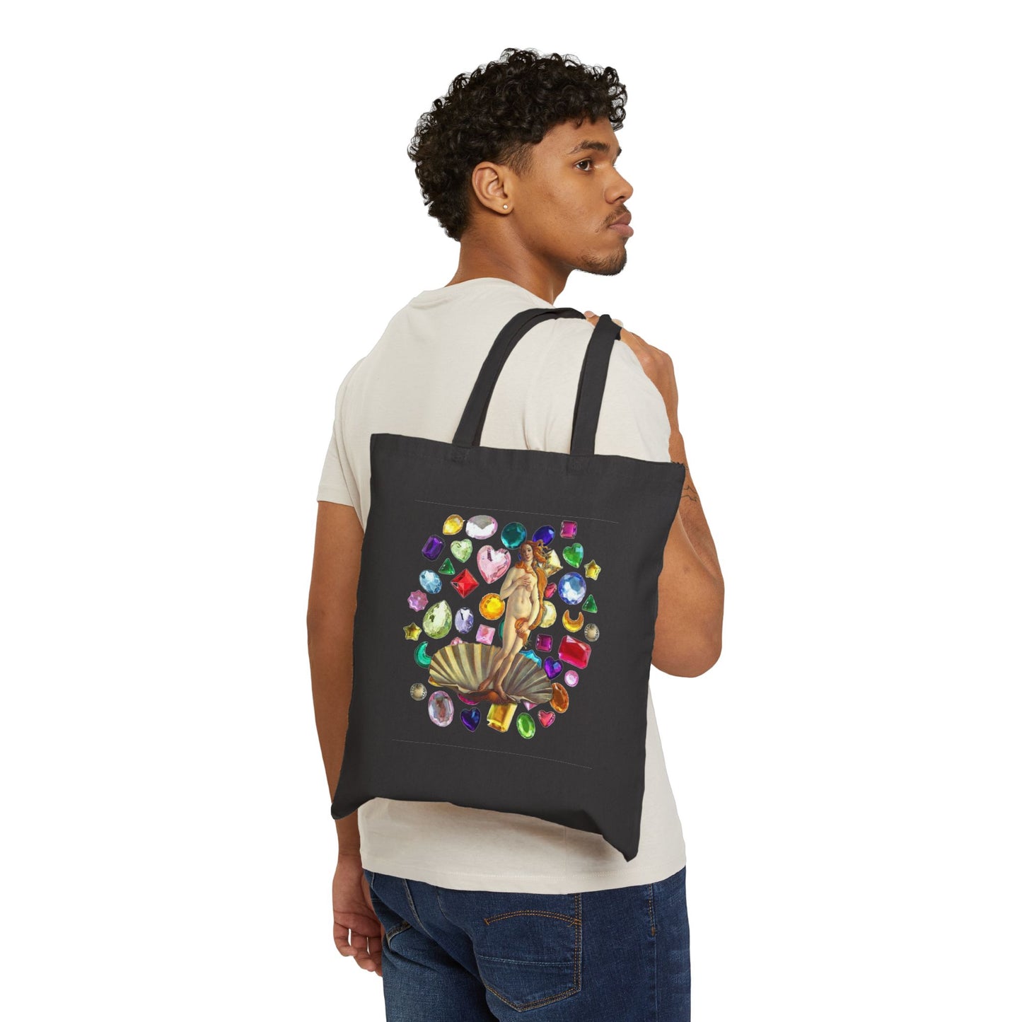 Rhinestone Venus Tote Bag