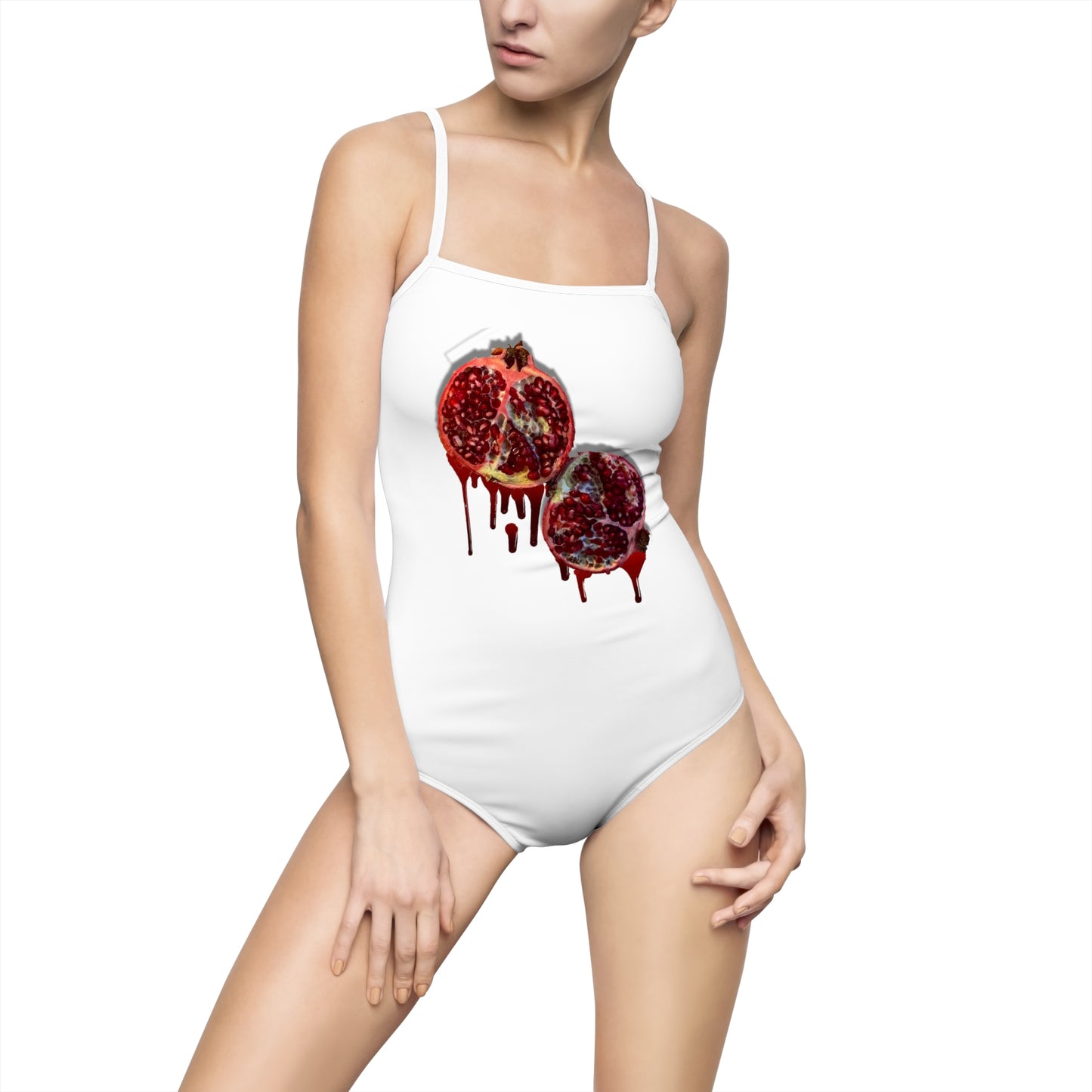 Blood Pomegranate Swimsuit