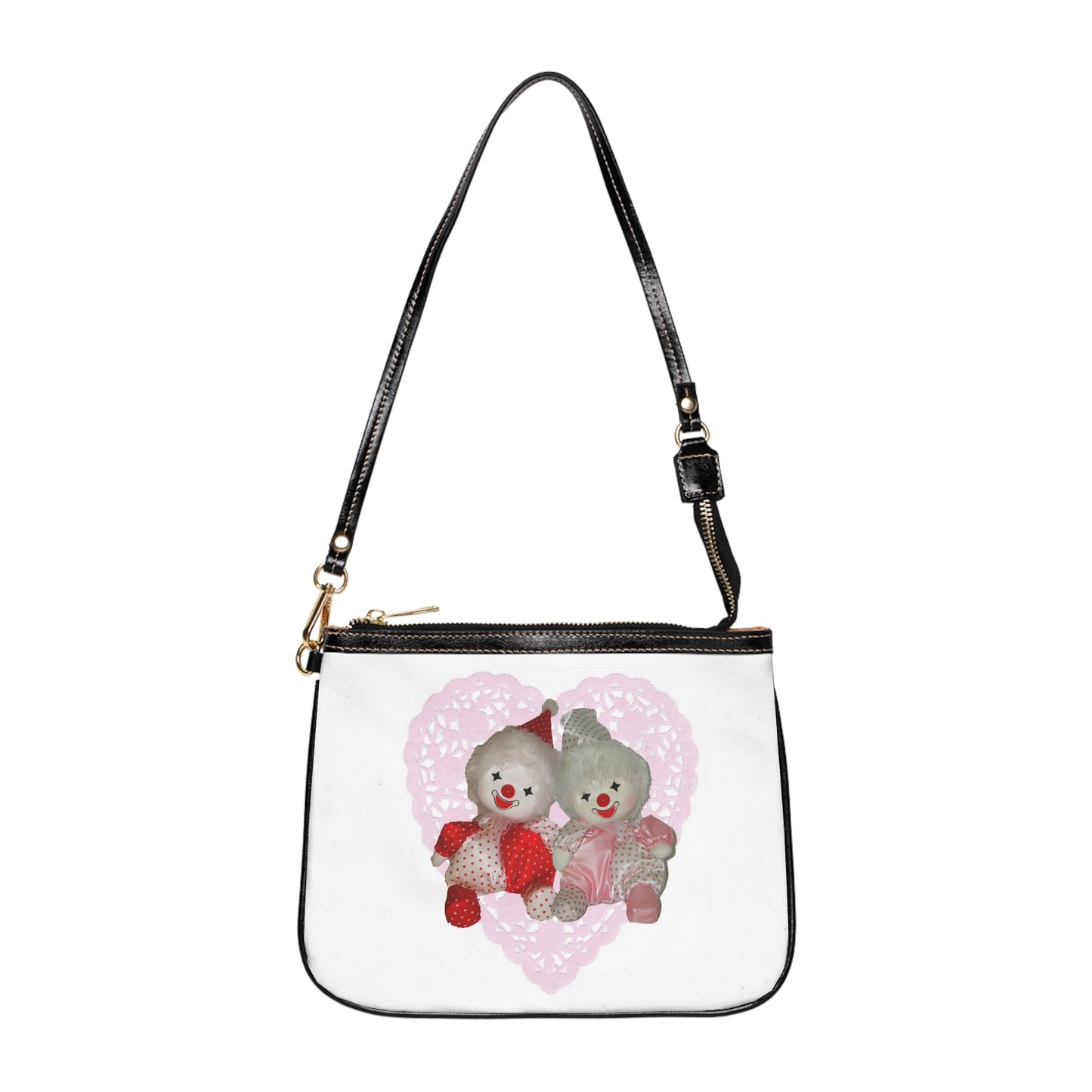 Clown Heart Shoulder Bag