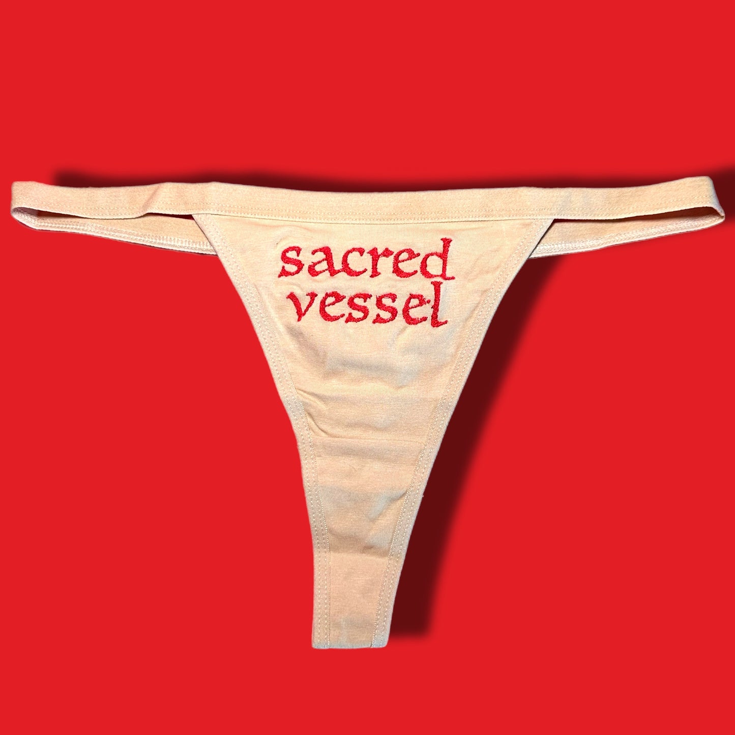 Sacred Vessel Thong