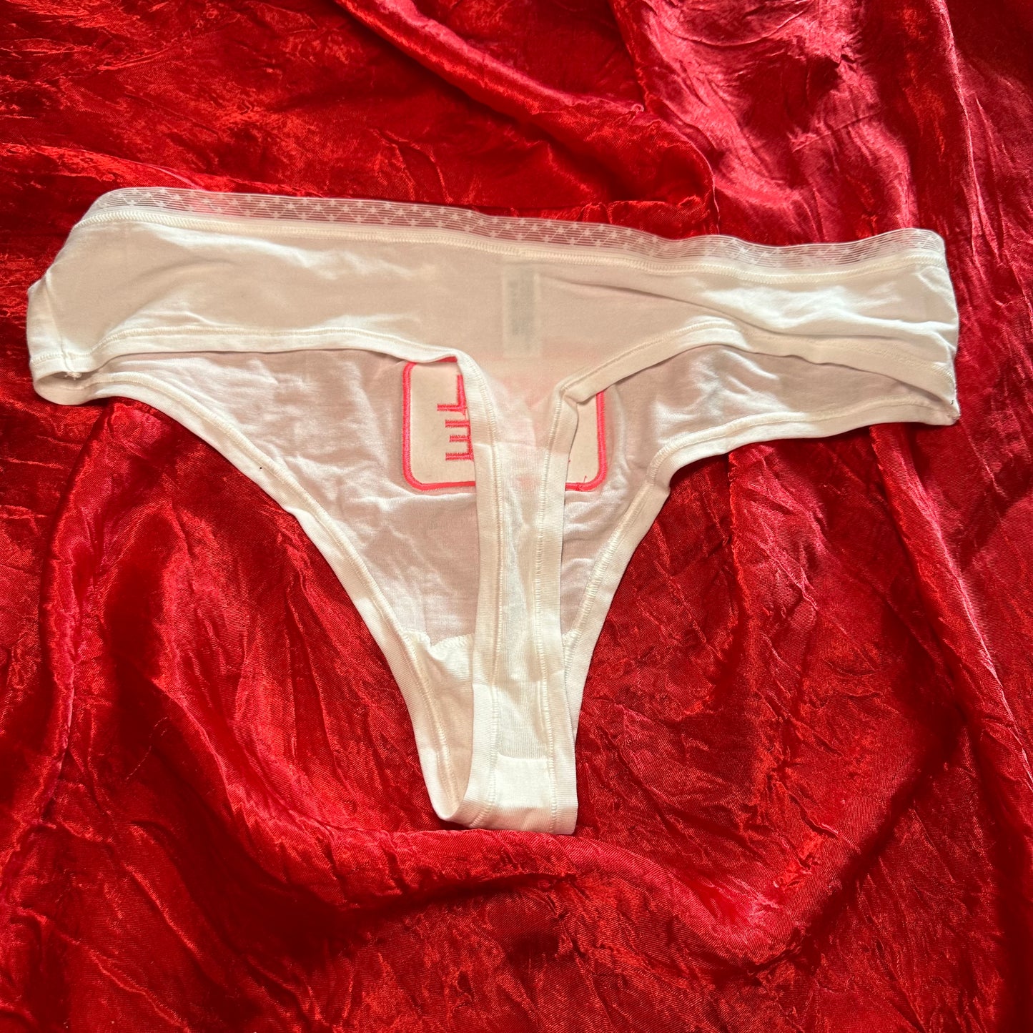 Will Bite Pantie (XXL) white/pink