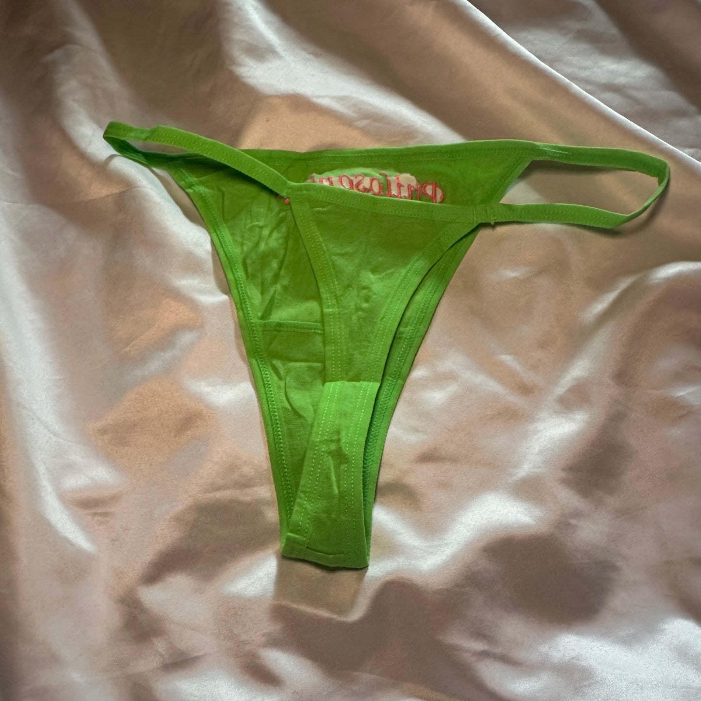 Philosopher Thong (M) green/pink