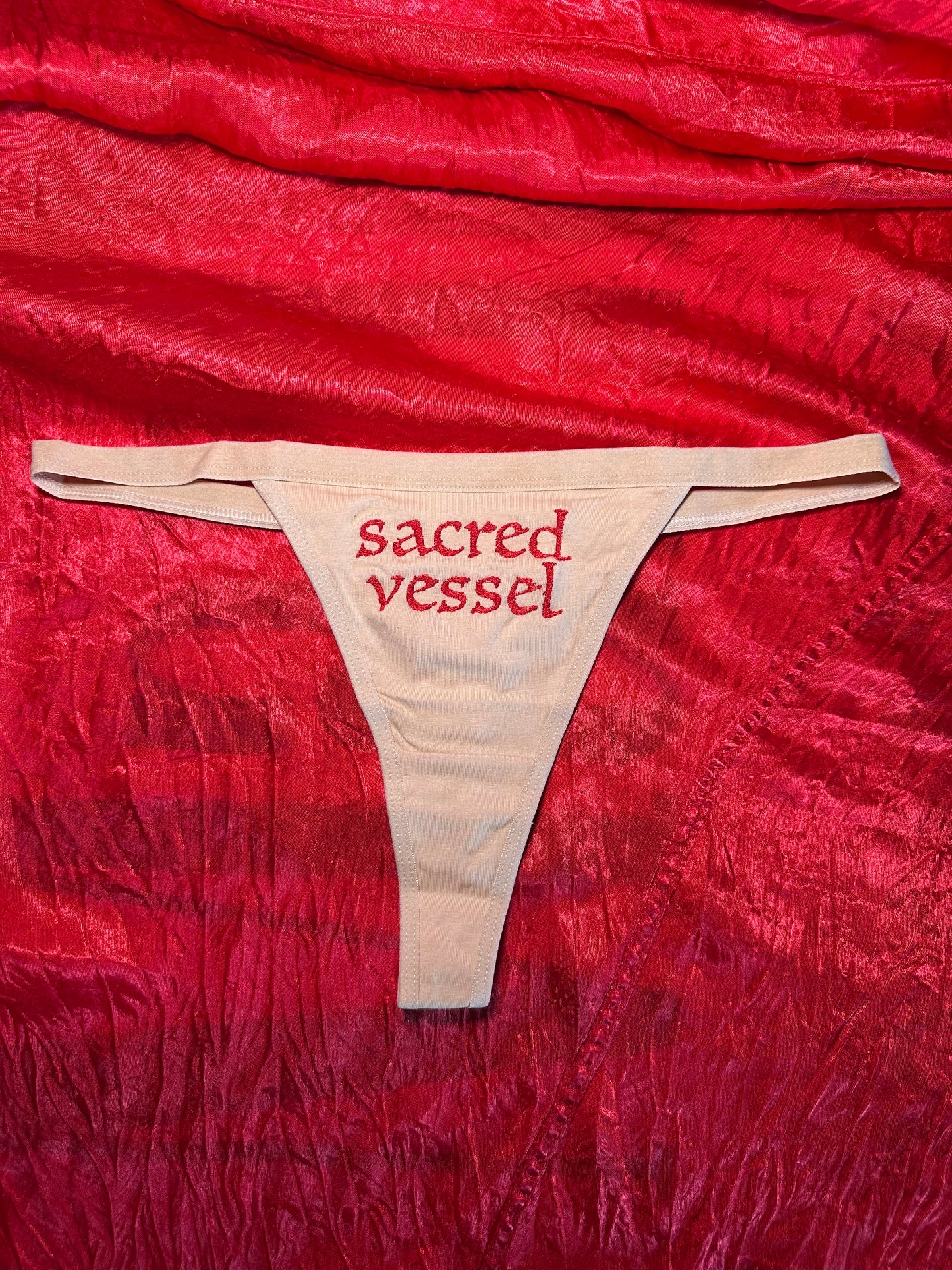 Sacred Vessel Thong