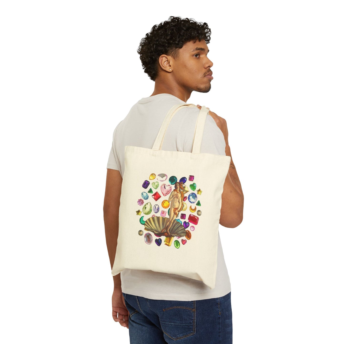 Rhinestone Venus Tote Bag