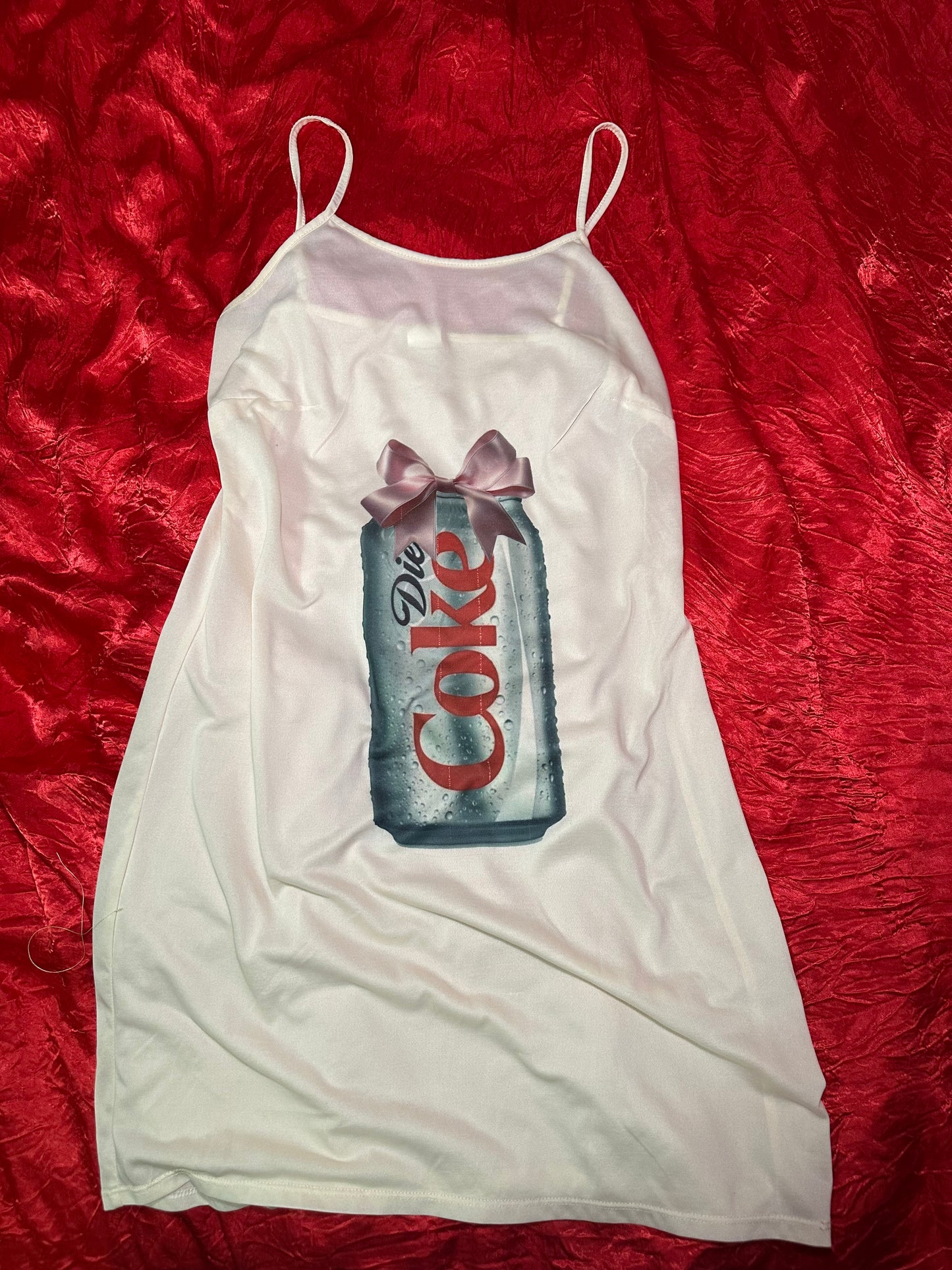 Diet Coke Slip Dress (M)