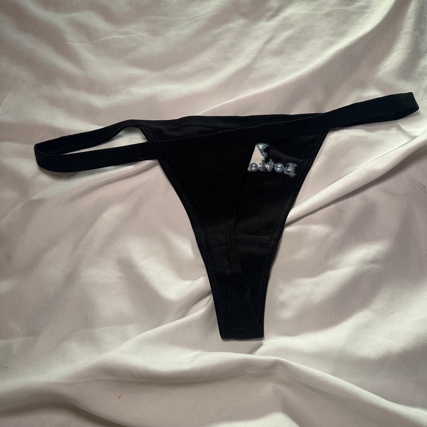 Letterboxd Thong (XL) black/blue