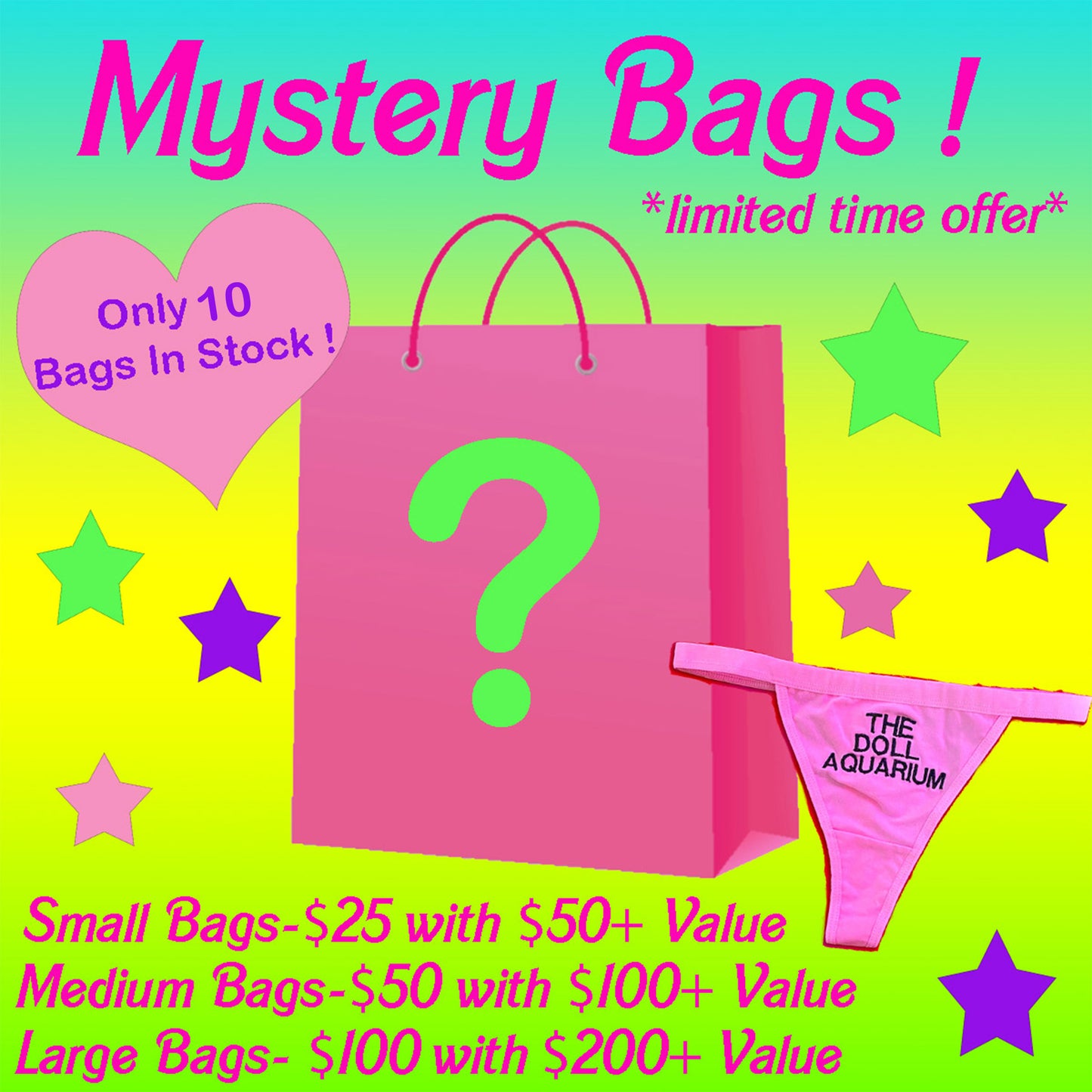 Mystery Bags *Limited Time Offer*