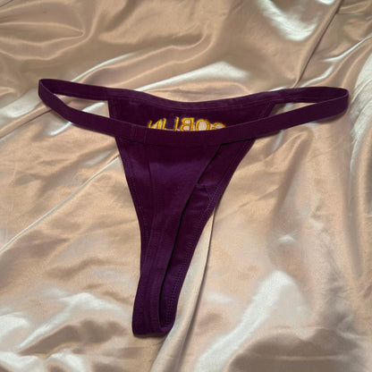 Goblin Mode Thong (M) purple/yellow