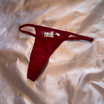 Clown Era Thong (S) maroon/blue
