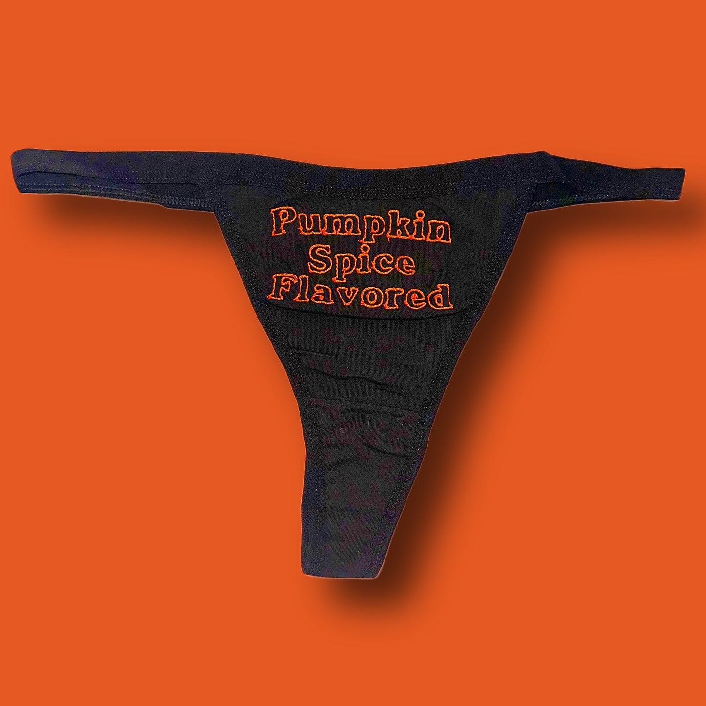 Pumpkin Spice Thong