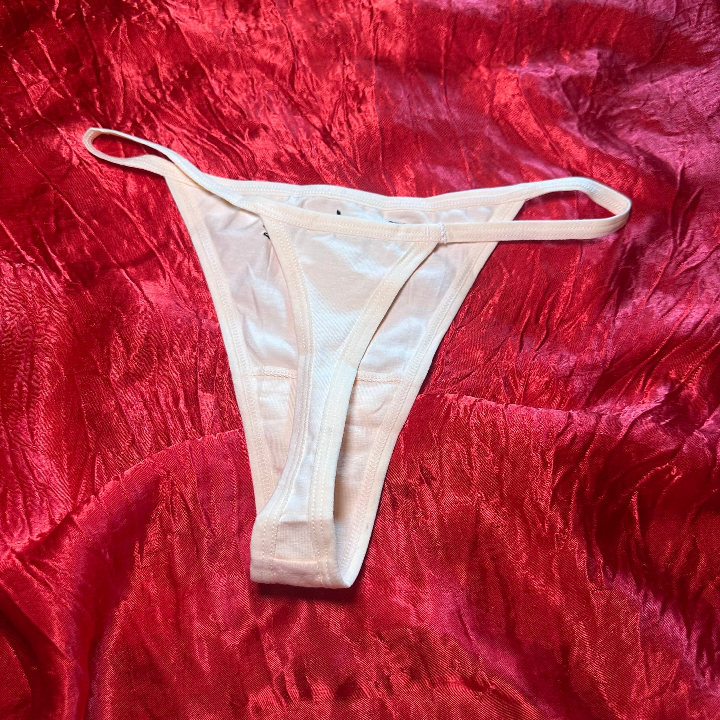 Esoteric Thong (S) beige/black