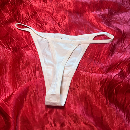 Esoteric Thong (S) beige/black