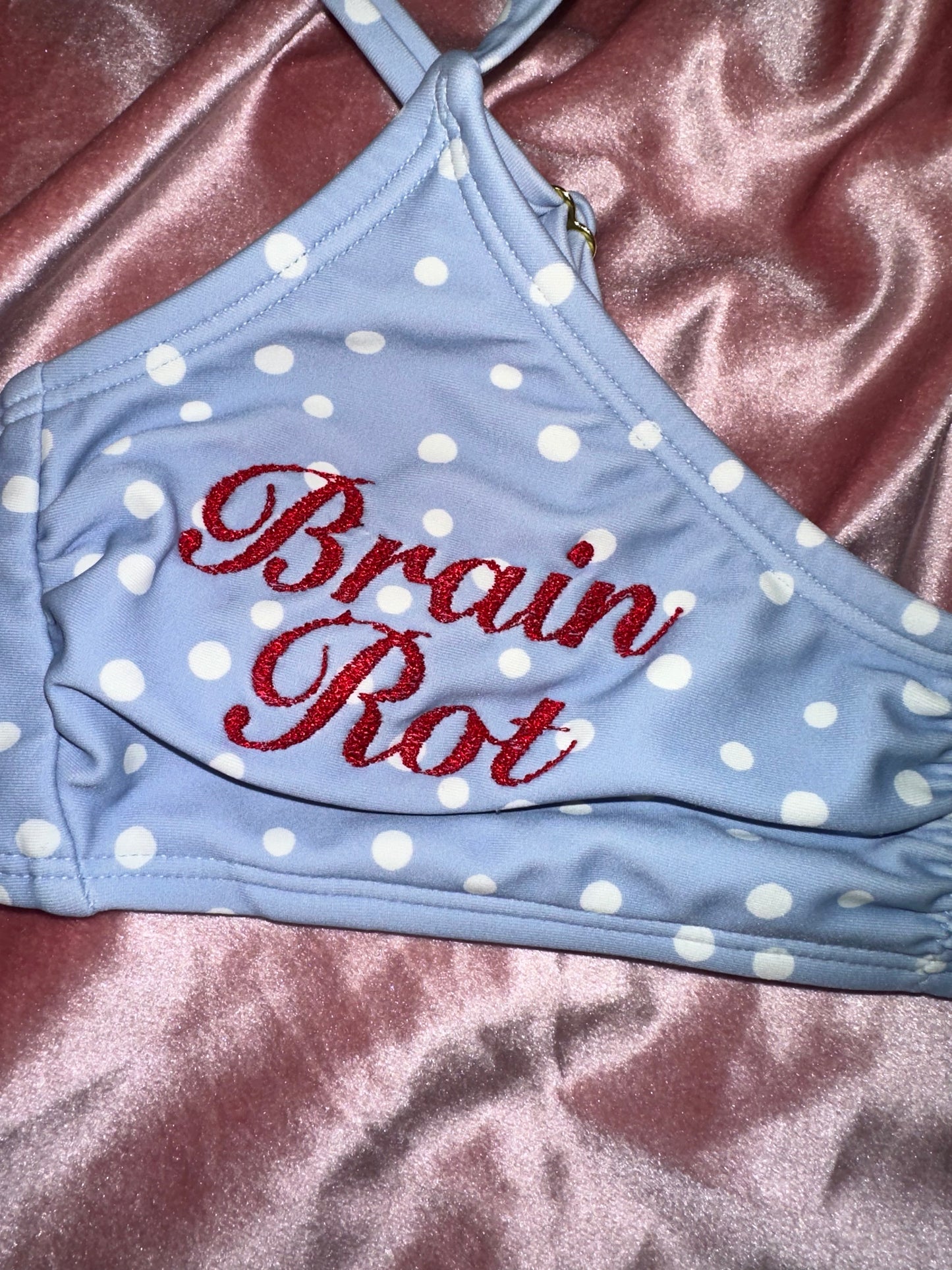 Brain Rot Swimsuit Top (M)