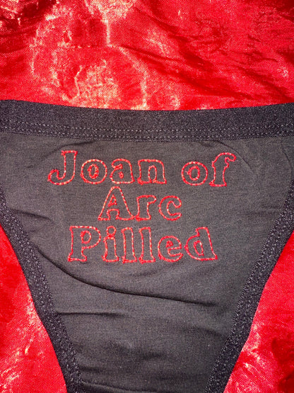 Joan of Arc Pilled Thong