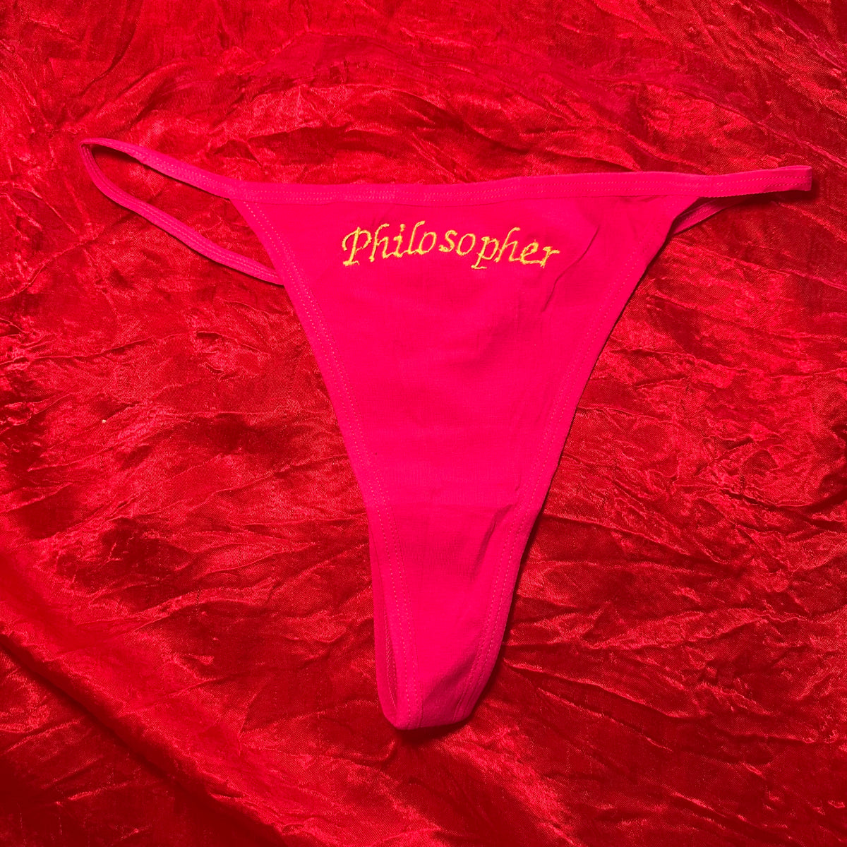 Philosopher Thong (M) pink/green