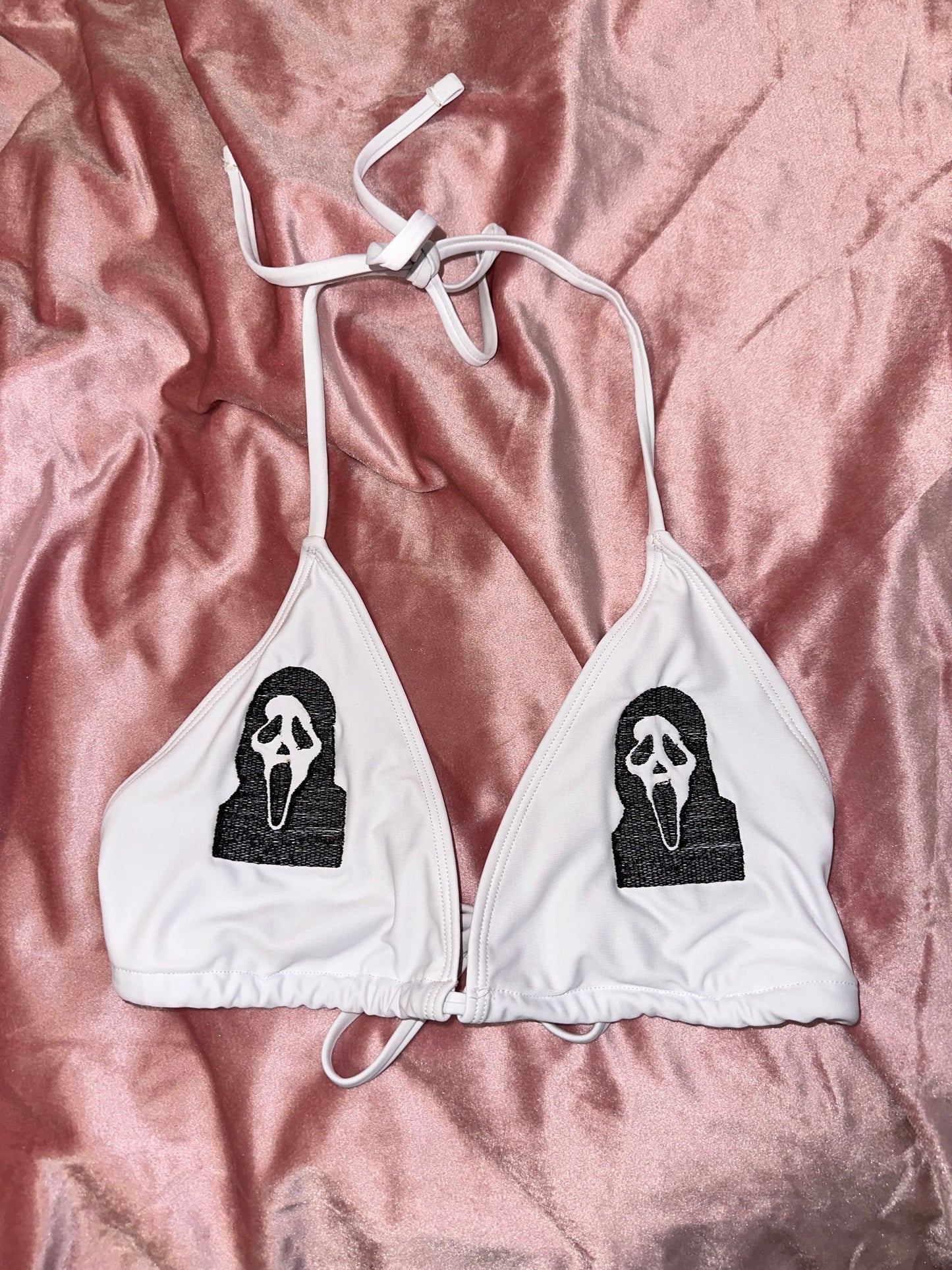 Ghostface Bikini Top (L)