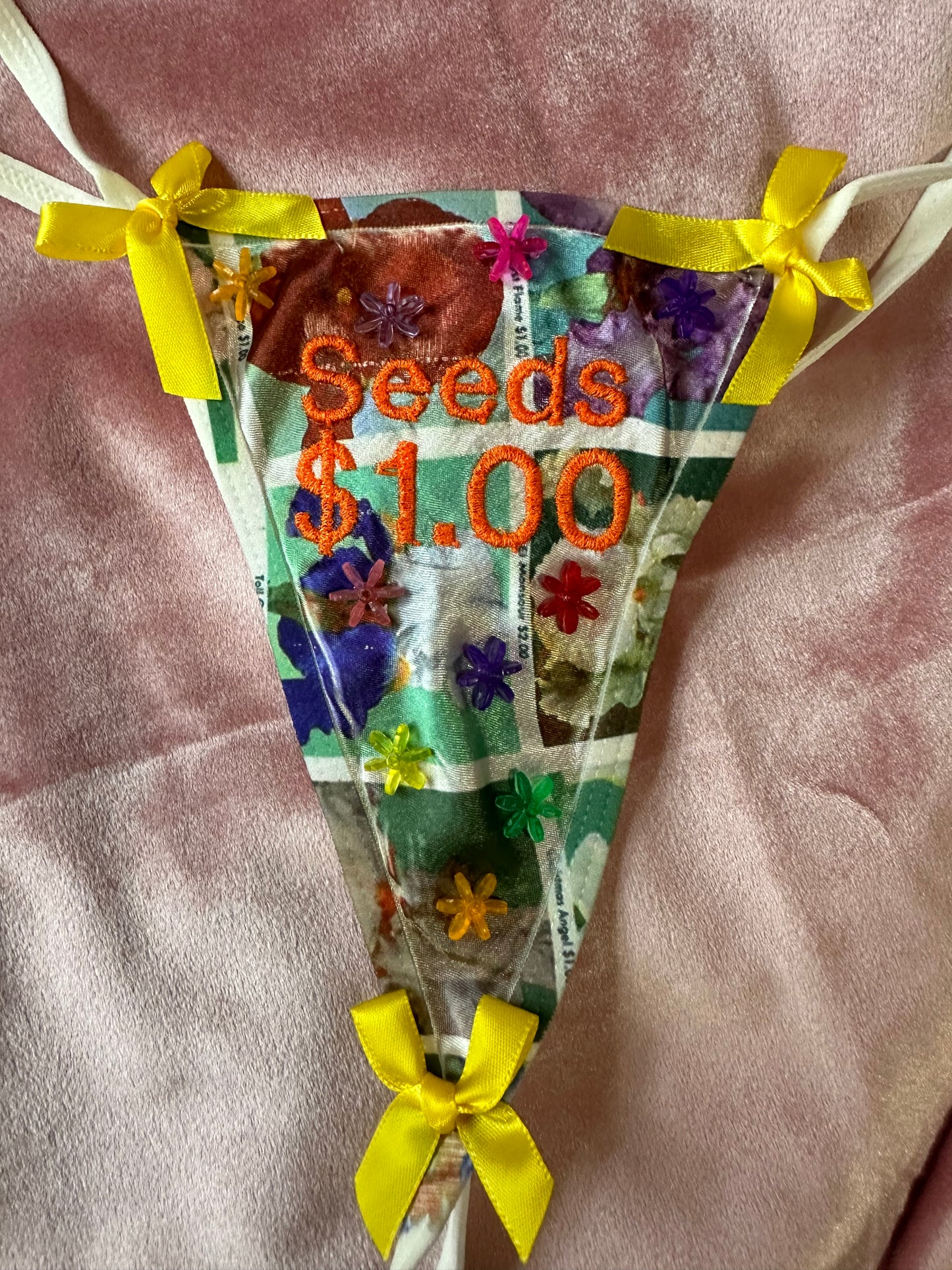 Seeds String Thong (XL)