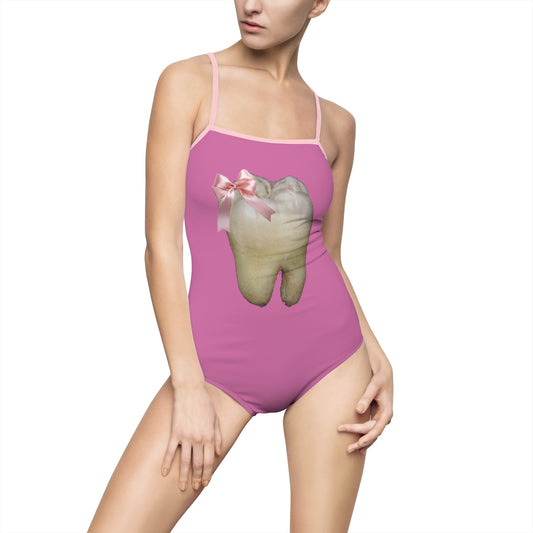 Tooth Bow Swimsuit