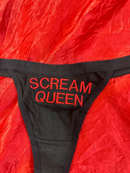 Scream Queen Thong