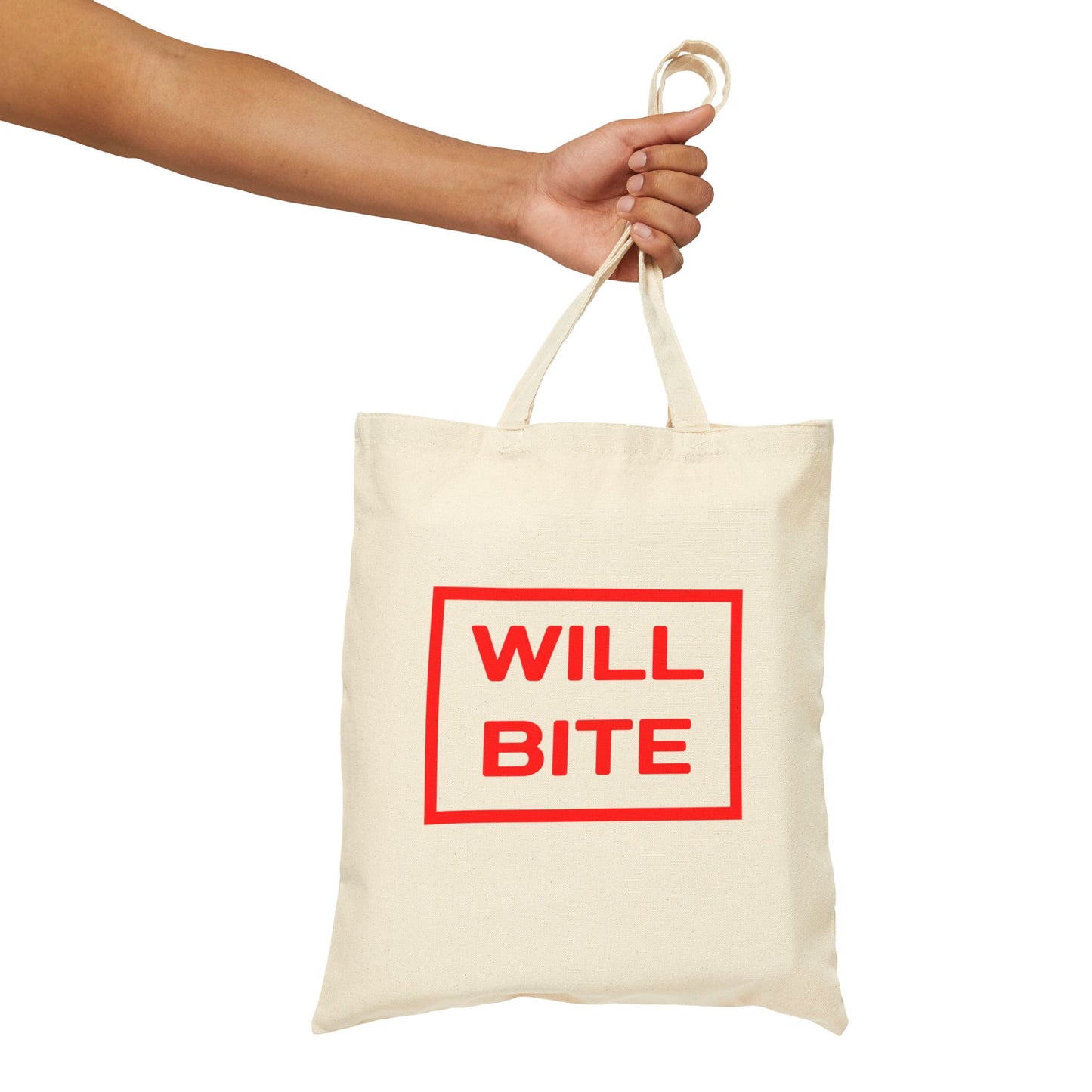 Will Bite Tote Bag