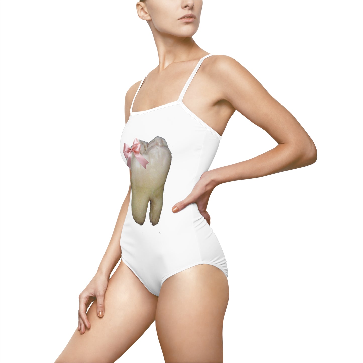 Tooth Bow Swimsuit