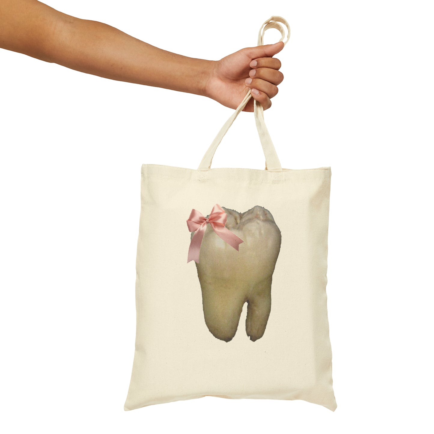 Tooth Bow Tote Bag