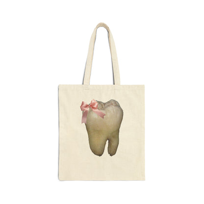 Tooth Bow Tote Bag