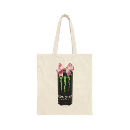 Monster Bow Tote Bag