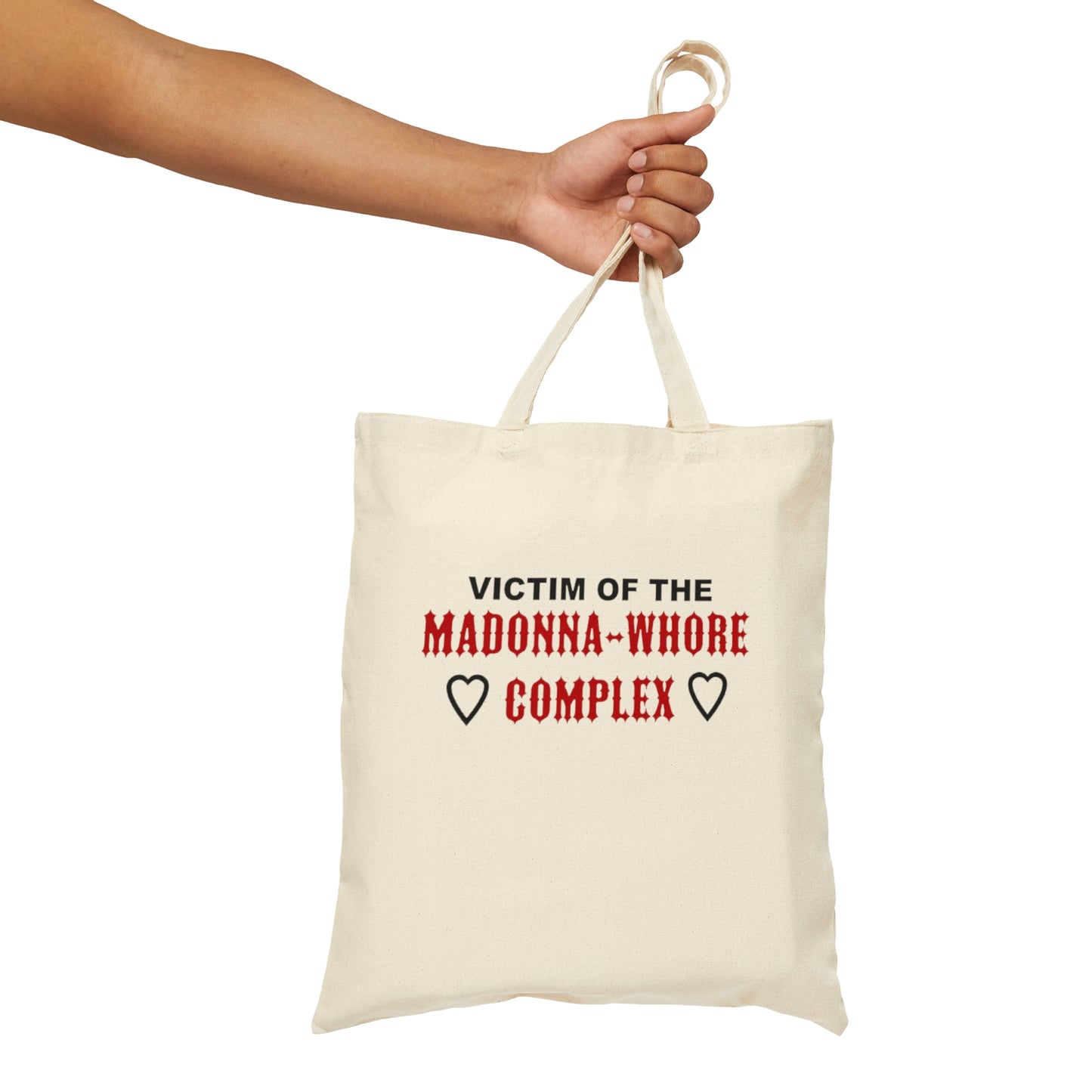 Madonna Whore Complex Cotton Canvas Tote Bag