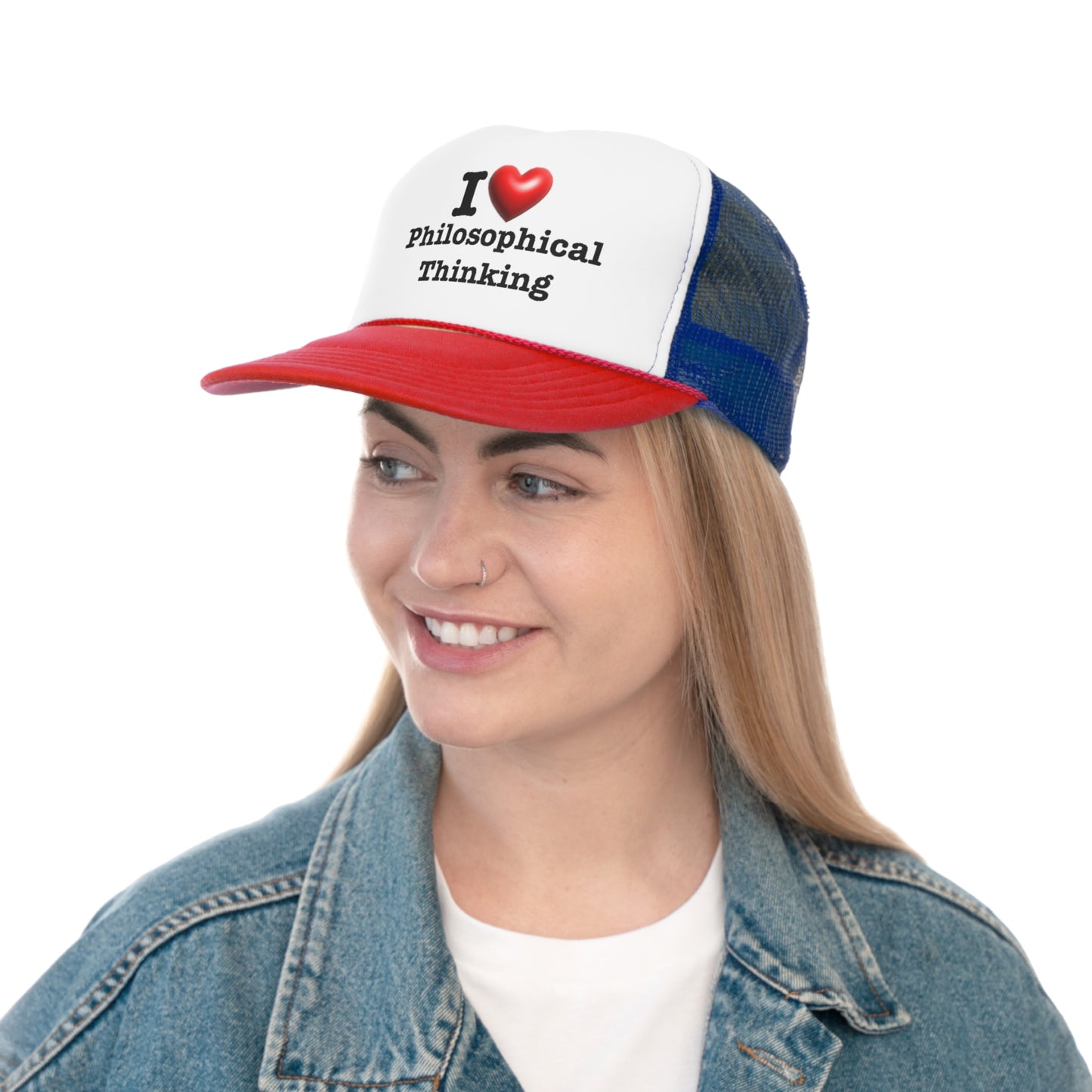 Philosophical Thinking Trucker Hat