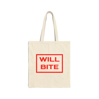 Will Bite Tote Bag