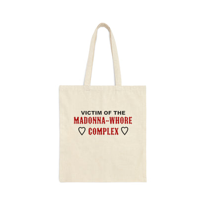 Madonna Whore Complex Cotton Canvas Tote Bag