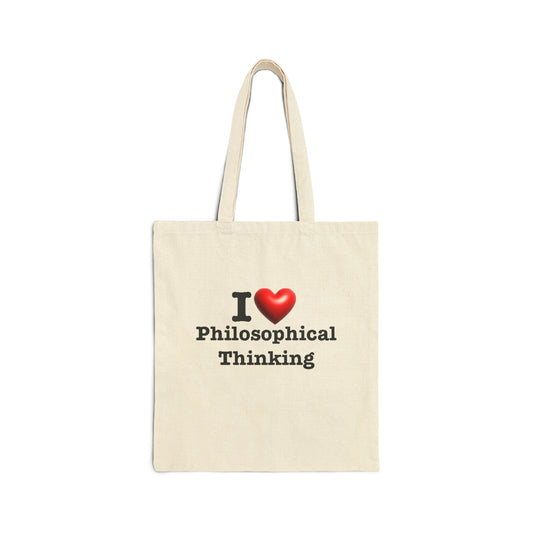 Philosophical Thinking Tote Bag