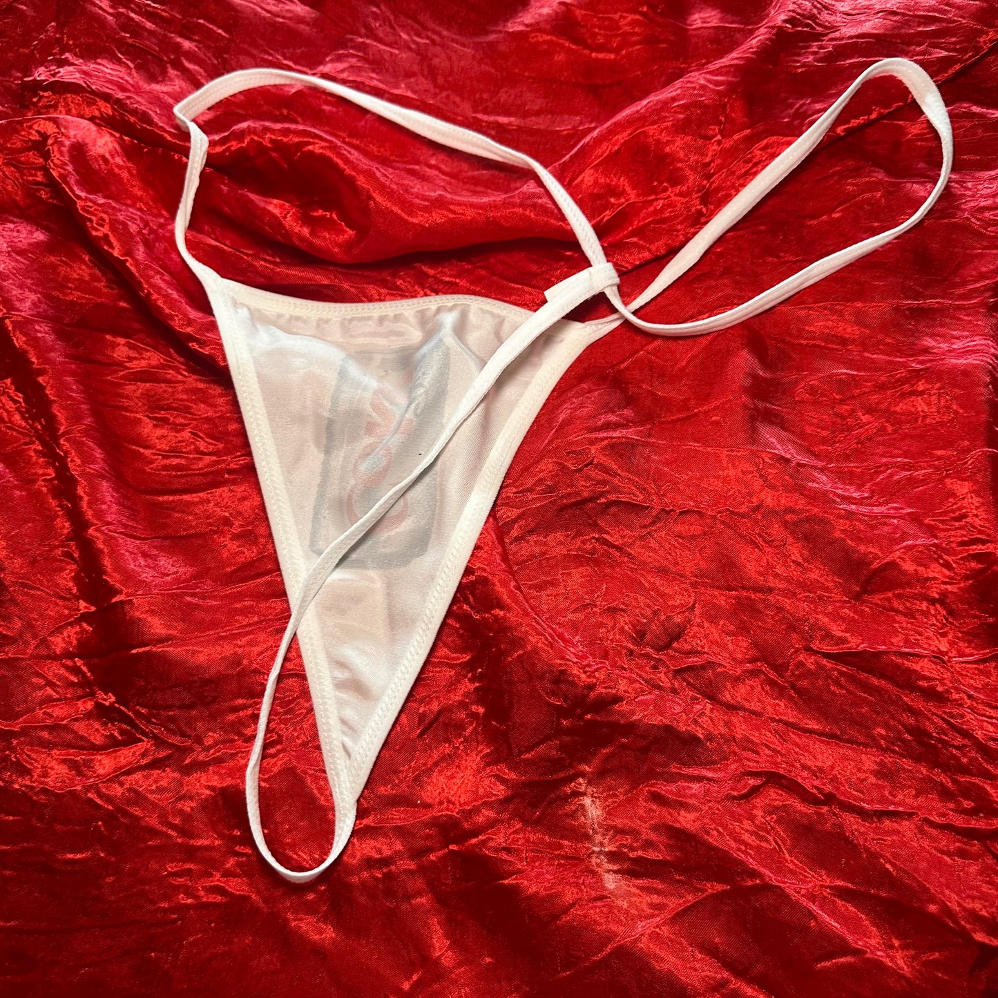 Diet Coke Thong (L) white/print