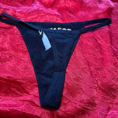 Rozanov Thong (S) black/yellow